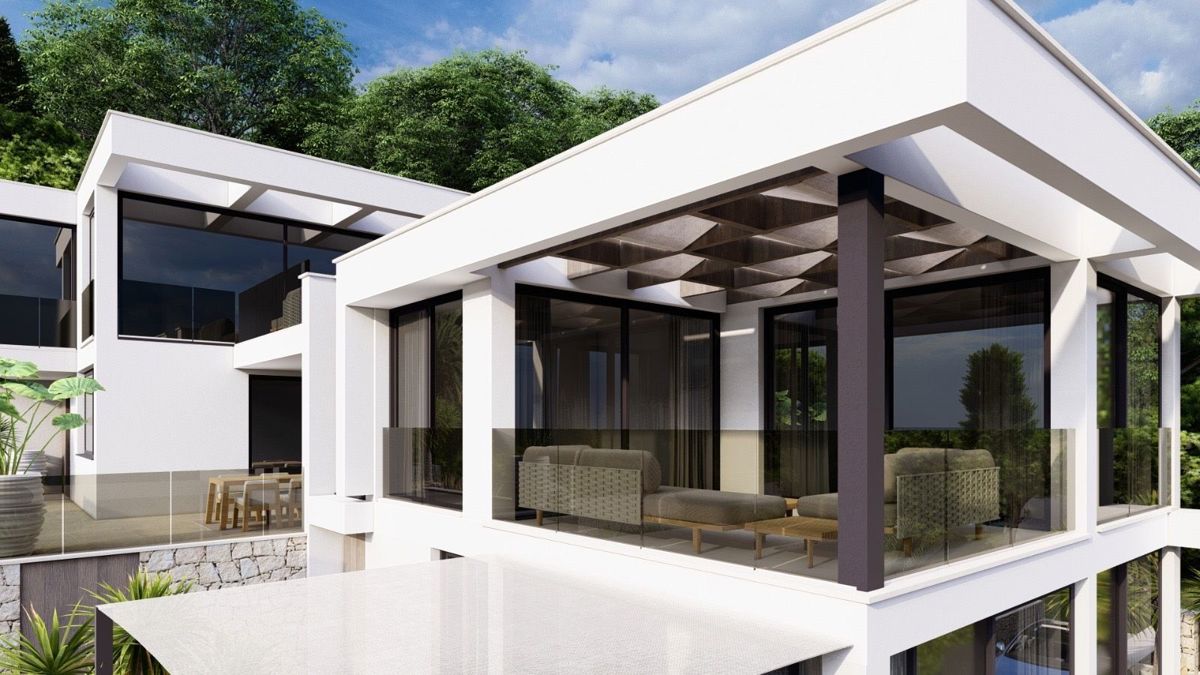 Dvije luksuzne novogradnje, ekskluzivna lokacija - Baška