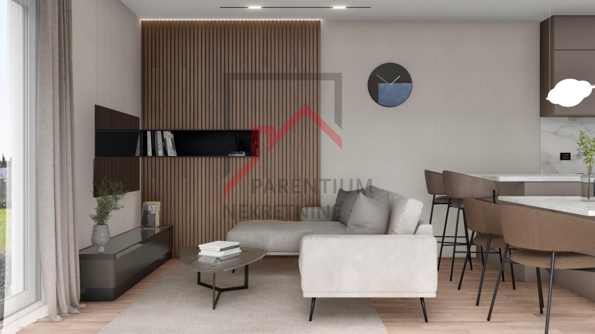 Istra, območje Poreča - Stanovanje v novi stavbi v prvem nadstropju z dvema terasama