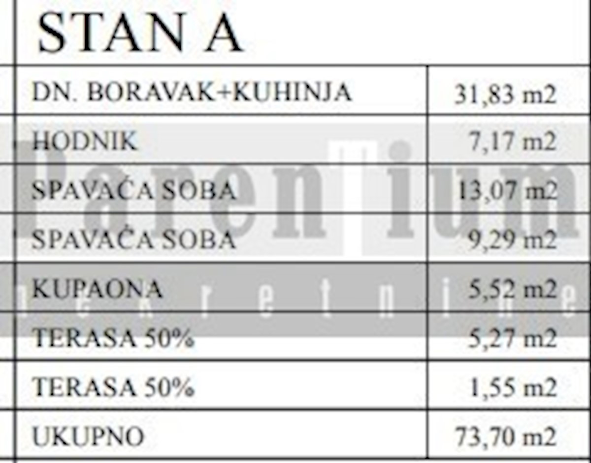 Poreč, Tar, pritlično stanovanje, novogradnja