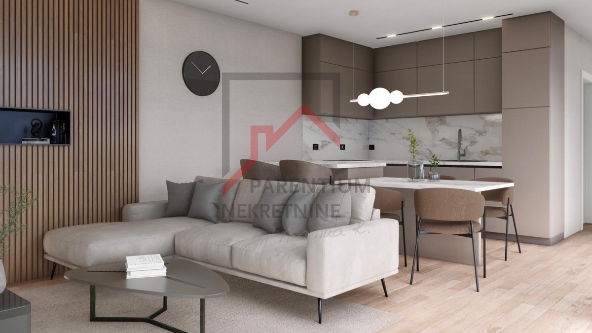 Istra, območje Poreča - Moderno stanovanje v drugem nadstropju stavbe z dvigalom