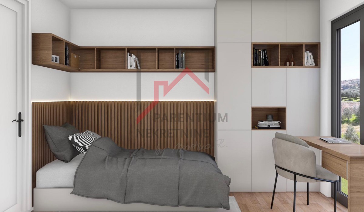 Istra, območje Poreča - Moderno stanovanje v drugem nadstropju stavbe z dvigalom