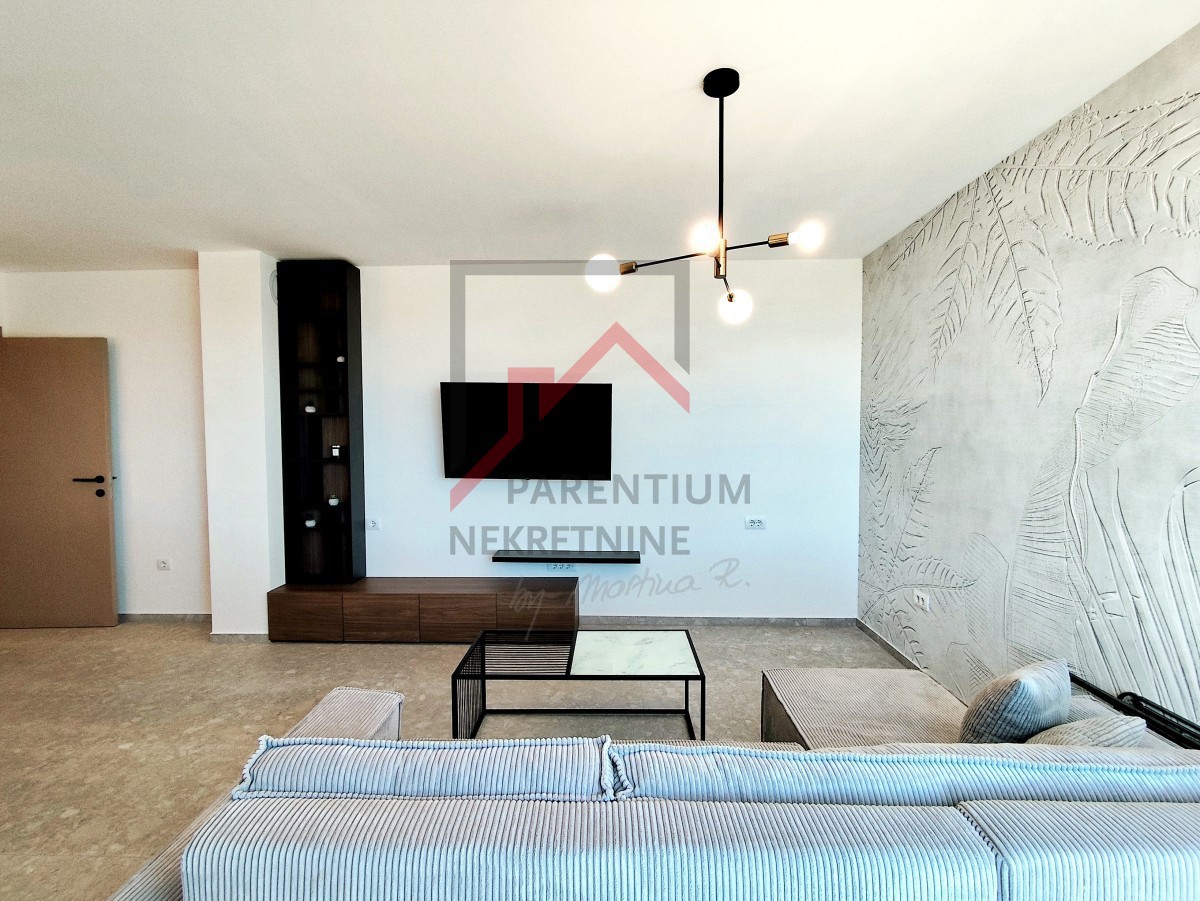 Istra, območje Poreča - Dizajnersko stanovanje s tremi spalnicami in pogledom na morje - novogradnja