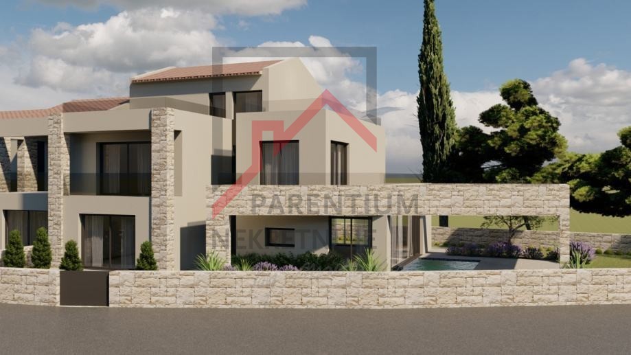 Stavbno zemljišče z veljavnim gradbenim dovoljenjem za dvojček