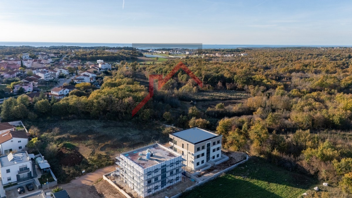 Istra, Poreč - Luksuzni penthouse v drugem nadstropju s pogledom na morje