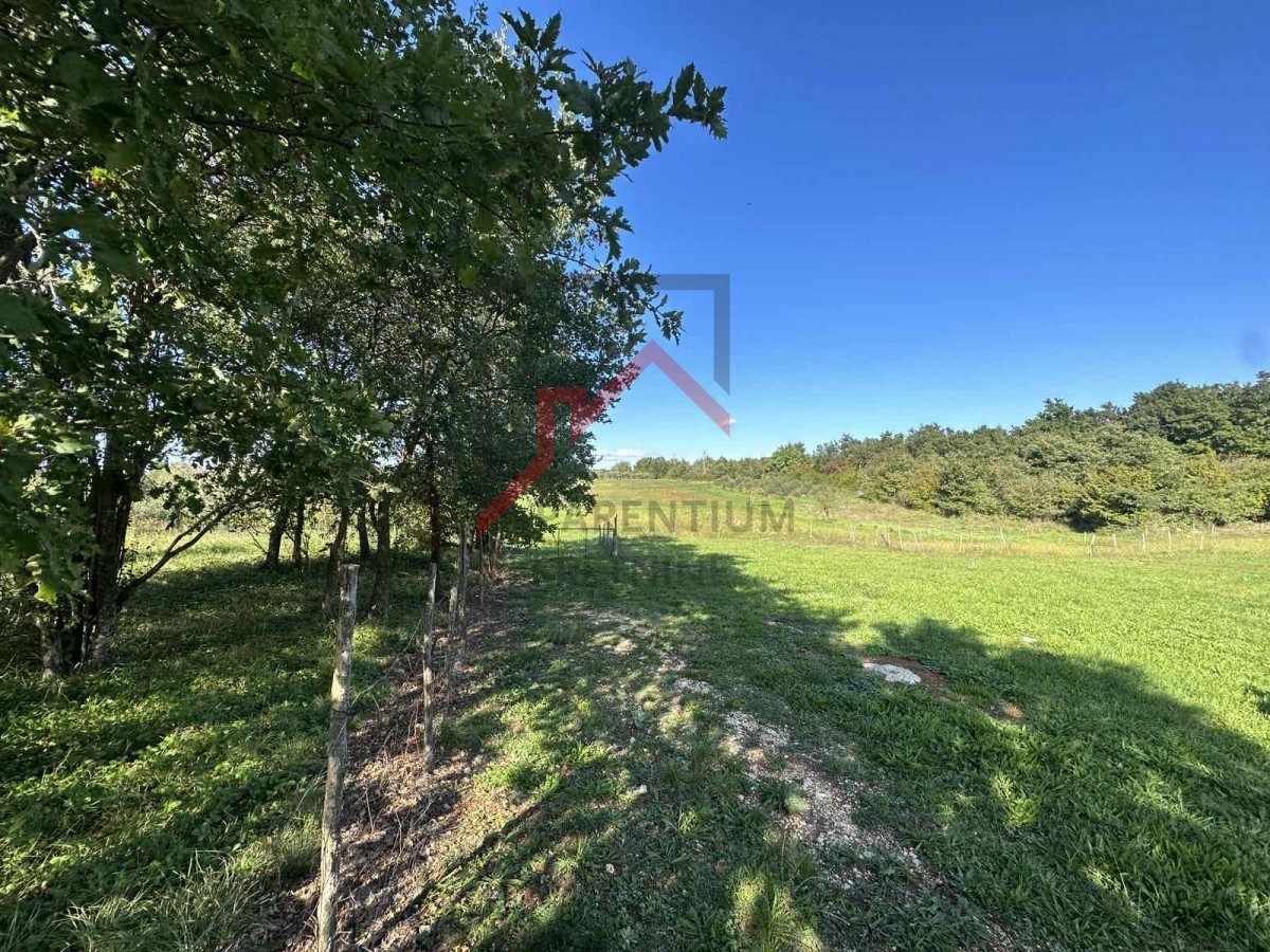 Gradbeno zemljišče na mirni lokaciji na robu vasi