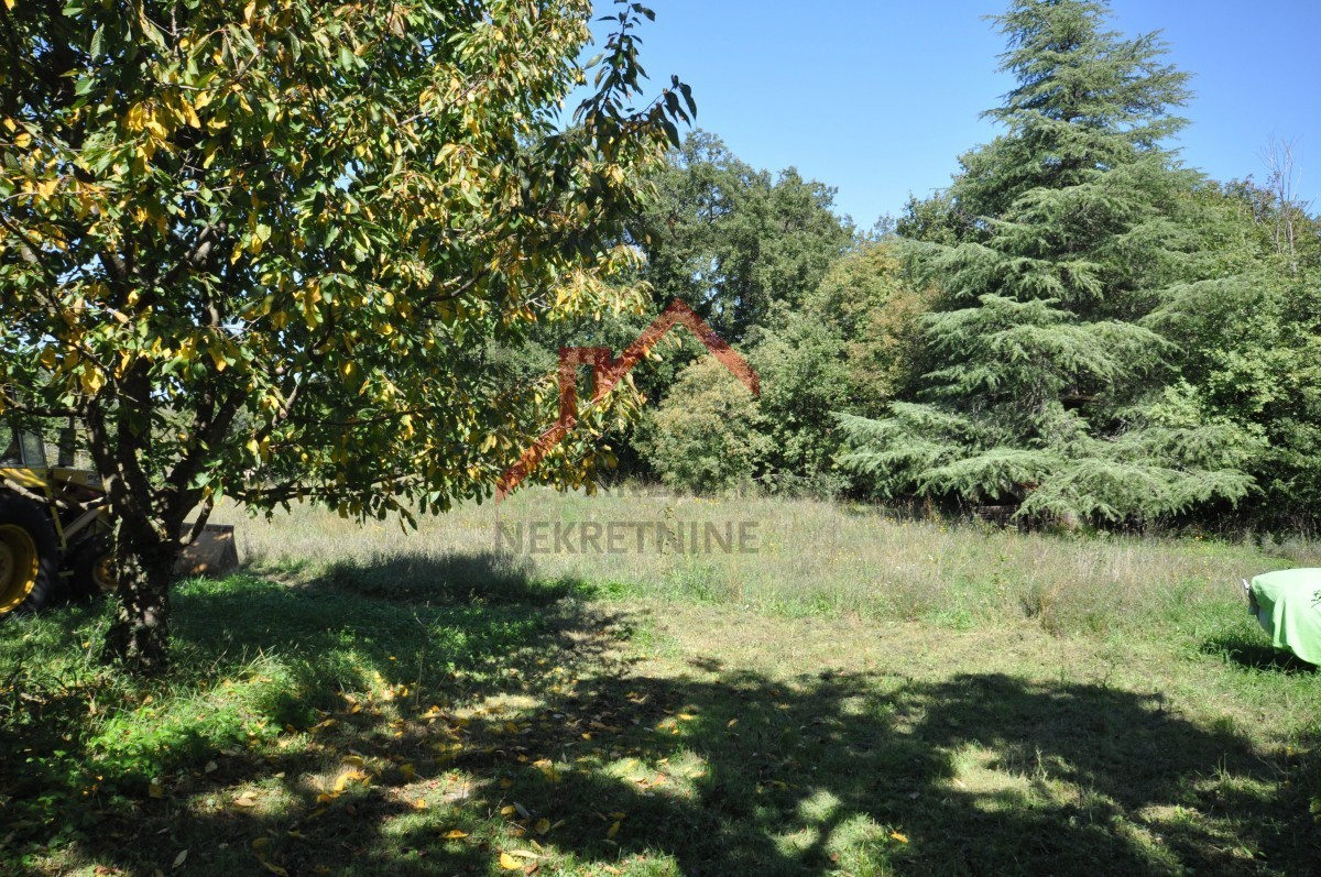 Samostojna hiša z velikim vrtom in gradbeno parcelo