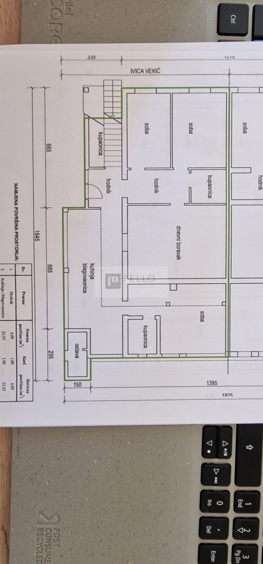 Apartma Viganj, Orebić, 114m2