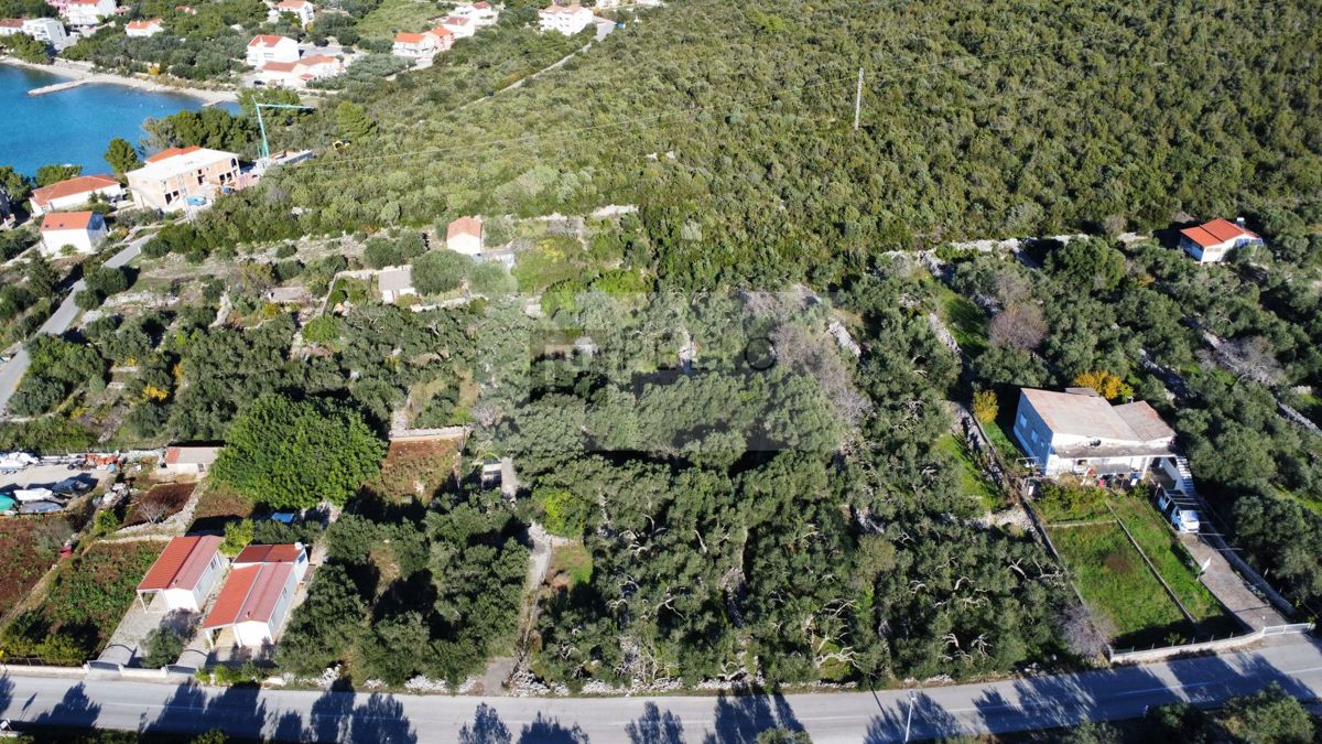 Stavbno zemljišče s pogledom na morje, površina 784 m²