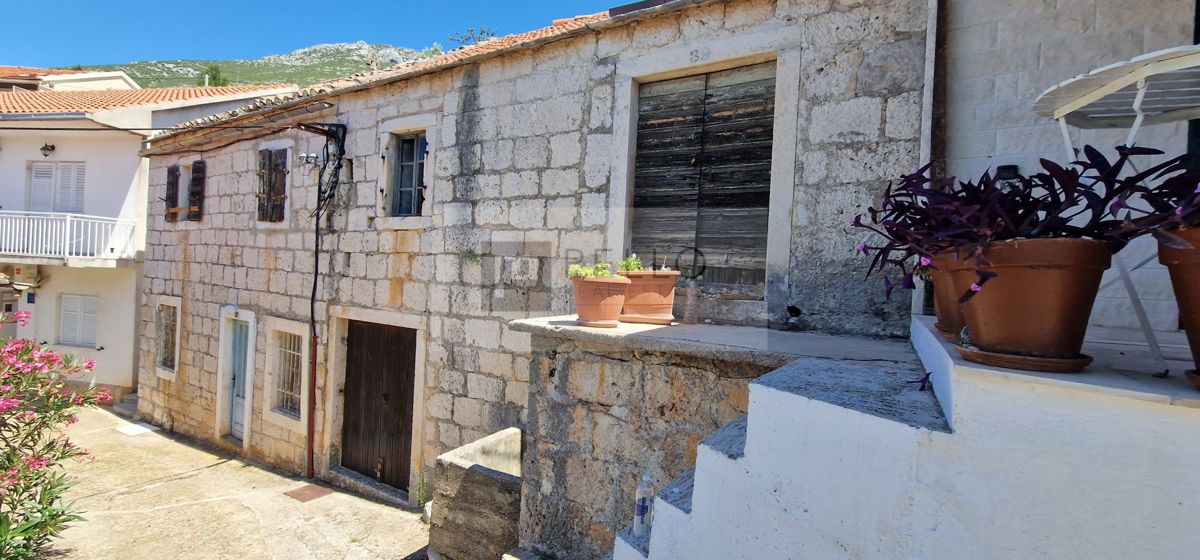 Kamnita hiša z razgledom na morje POSTUP - PELJEŠAC