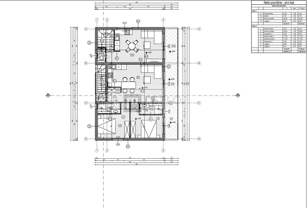 Apartma Stomorska, Šolta, 72m2