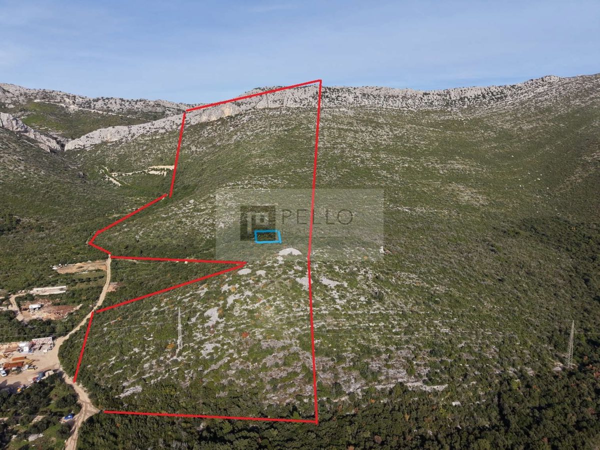 Zemljišče 120.000 m² z možnostjo gradnje – Pelješac-Orebić