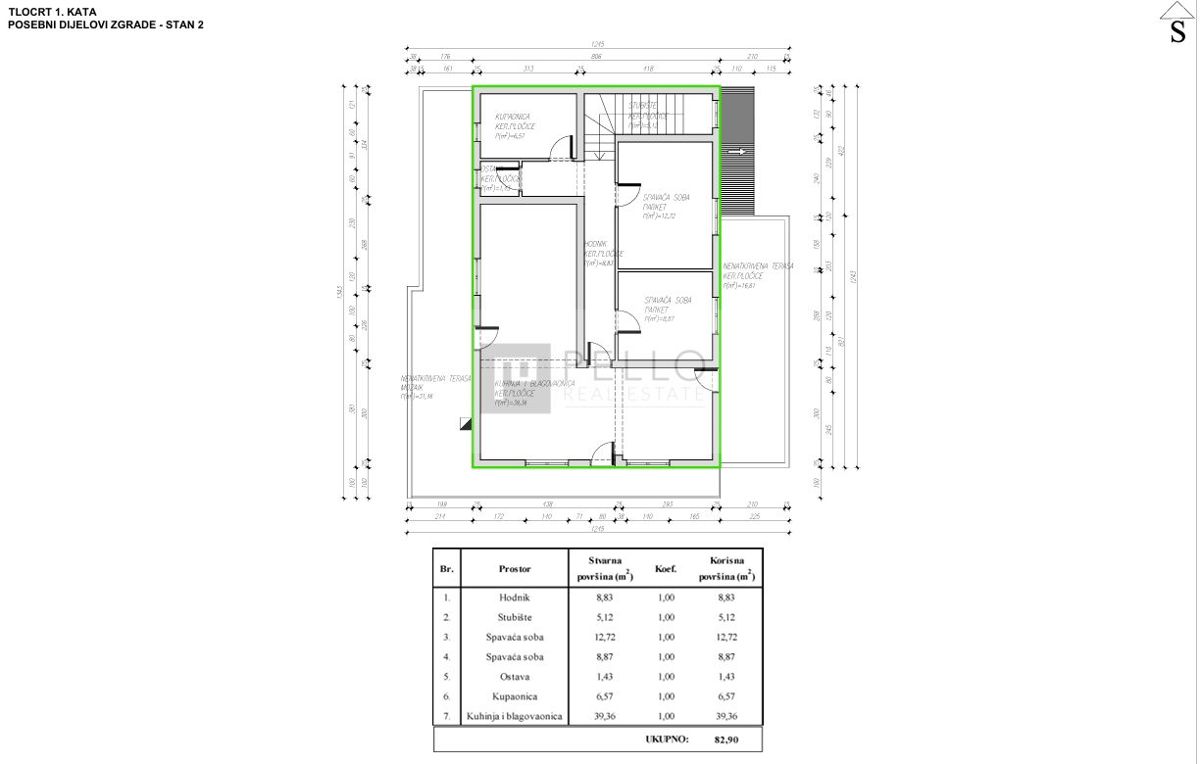 Prostorno stanovanje z balkonom in pogledom na morje Orebić