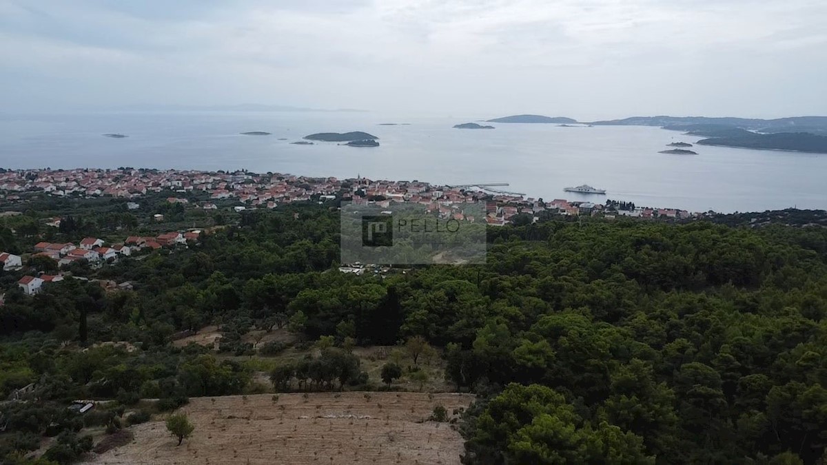 Hiša na osami s panoramskim razgledom (za obnovo) 1590m2 velik vrt