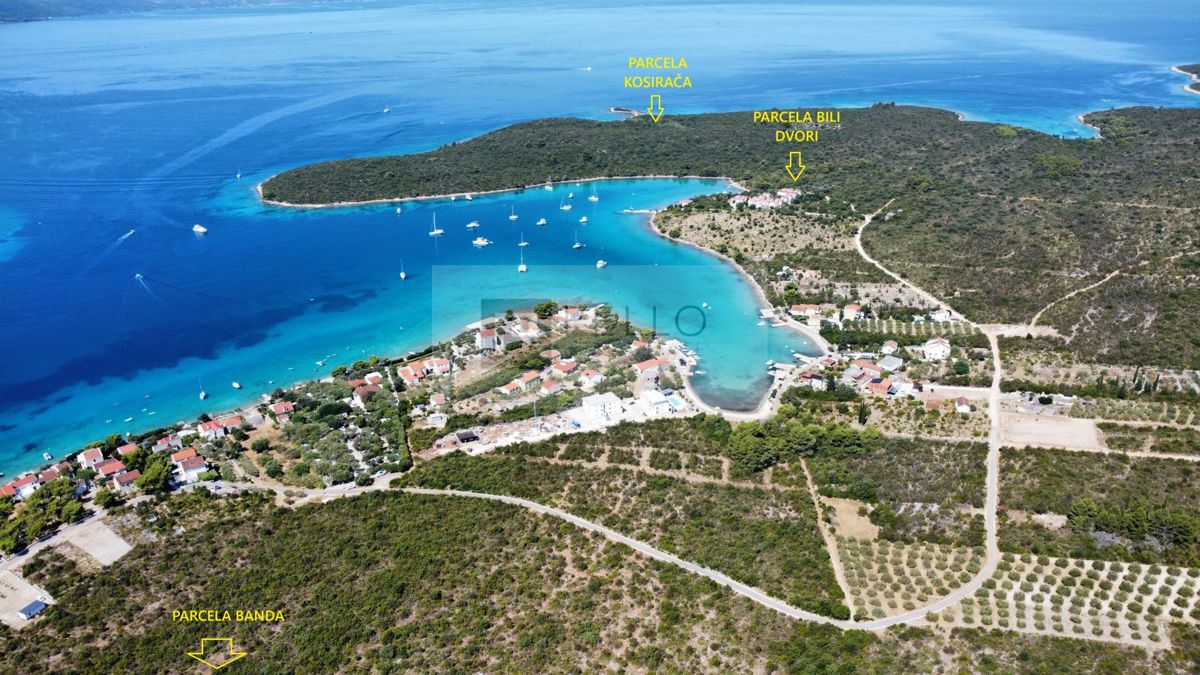 Zemljišča ob morju na Pelješcu – 1. vrsta, bližina morja, možnost gradnje, 3,2 ha