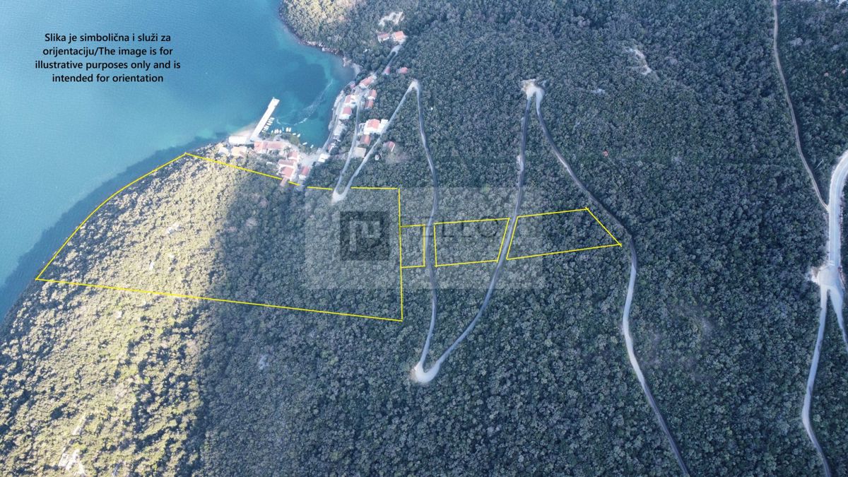 Ekskluzivno zemljišče v prvi vrsti ob morju – Zaliv Crkvice, Pelješac