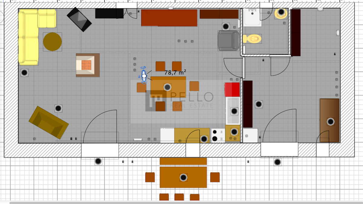 Pravljična kamnita hiška obdana z naravo in mirom