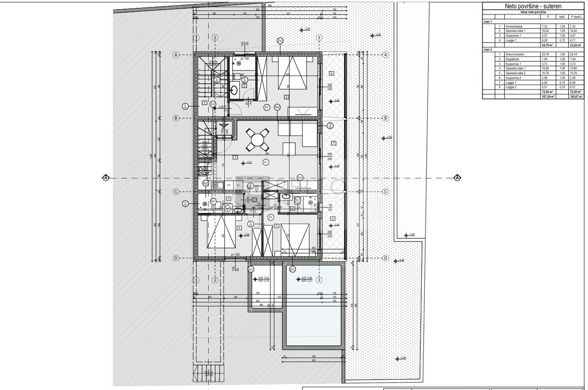 Apartma Stomorska, Šolta, 72m2