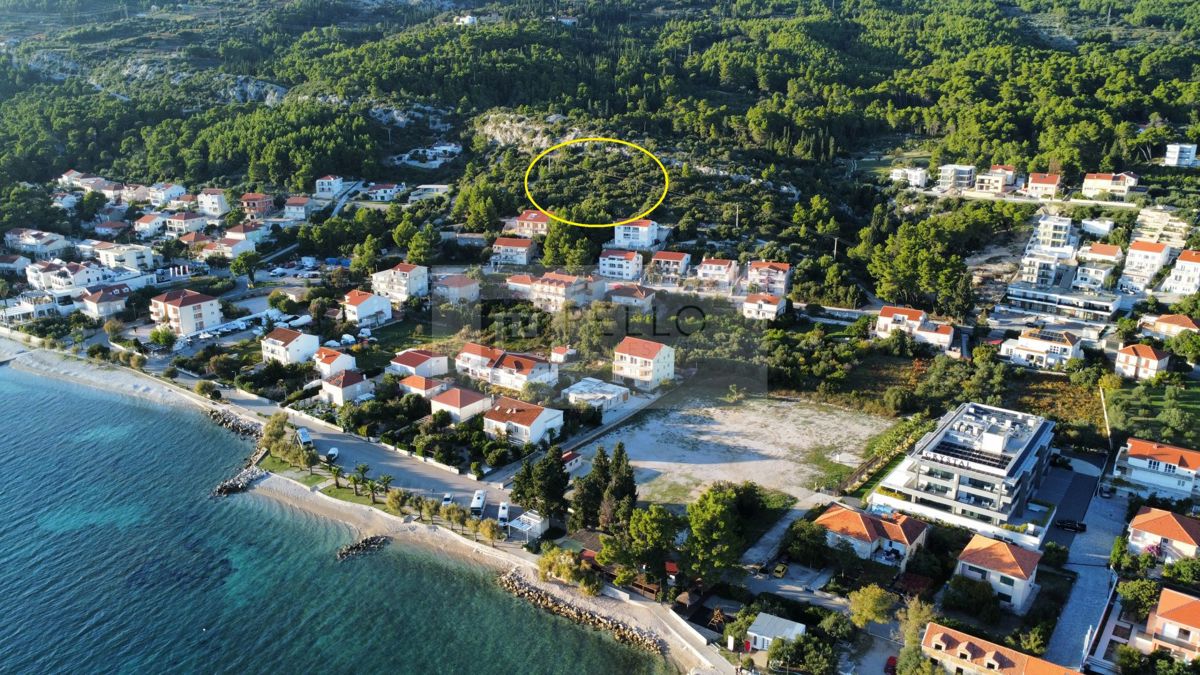 Čudovita parcela s pogledom na morje, IDEALNA ZA NEPREMIČNINE