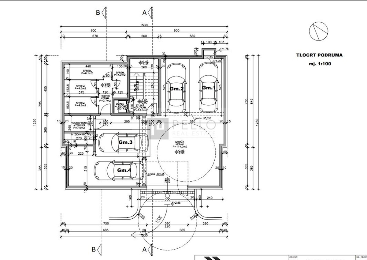 Apartma Makarska, 68m2