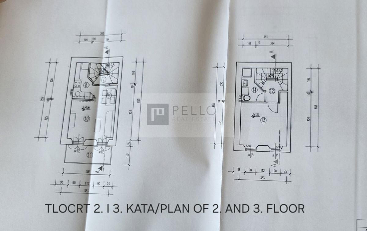 Popolnoma obnovljena kamnita hiša v starem mestnem jedru Korčule – 145 m², tik ob morju