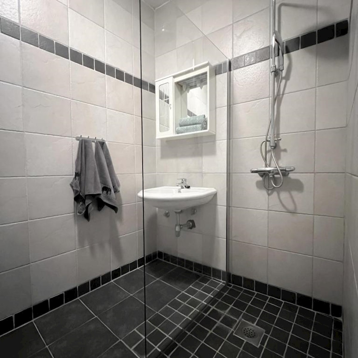 Hiša z več apartmaji, vrtom in parkiriščem v središču Baške Vode