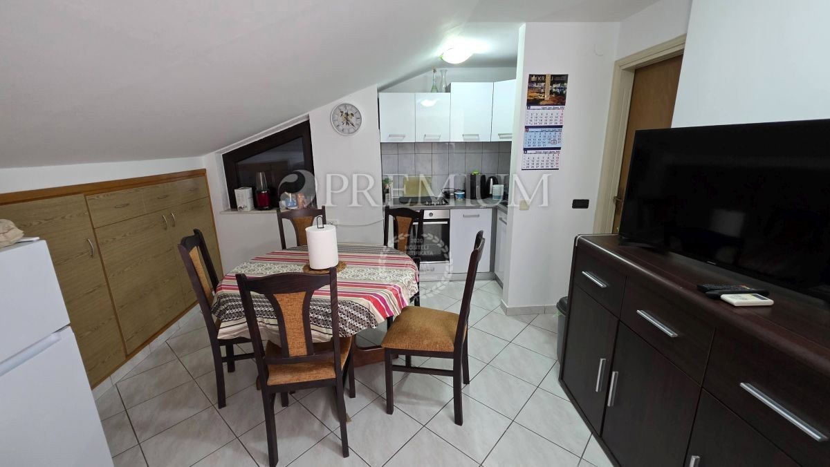 Malinska, apartma v bližini morja, 55 m²