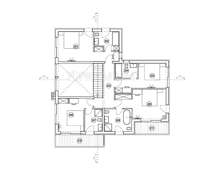 Punat – Stavbno zemljišče 595 m² s konceptnim načrtom!