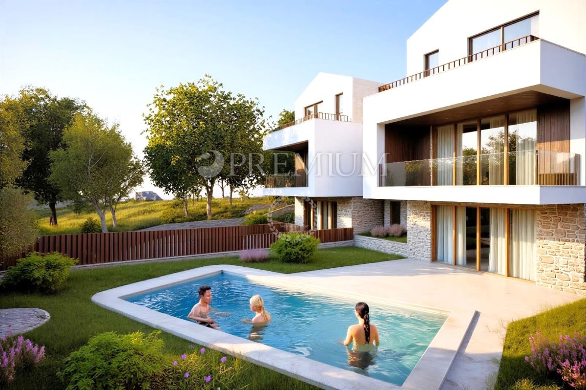 Vrbnik okolica – novogradnja z bazenom!