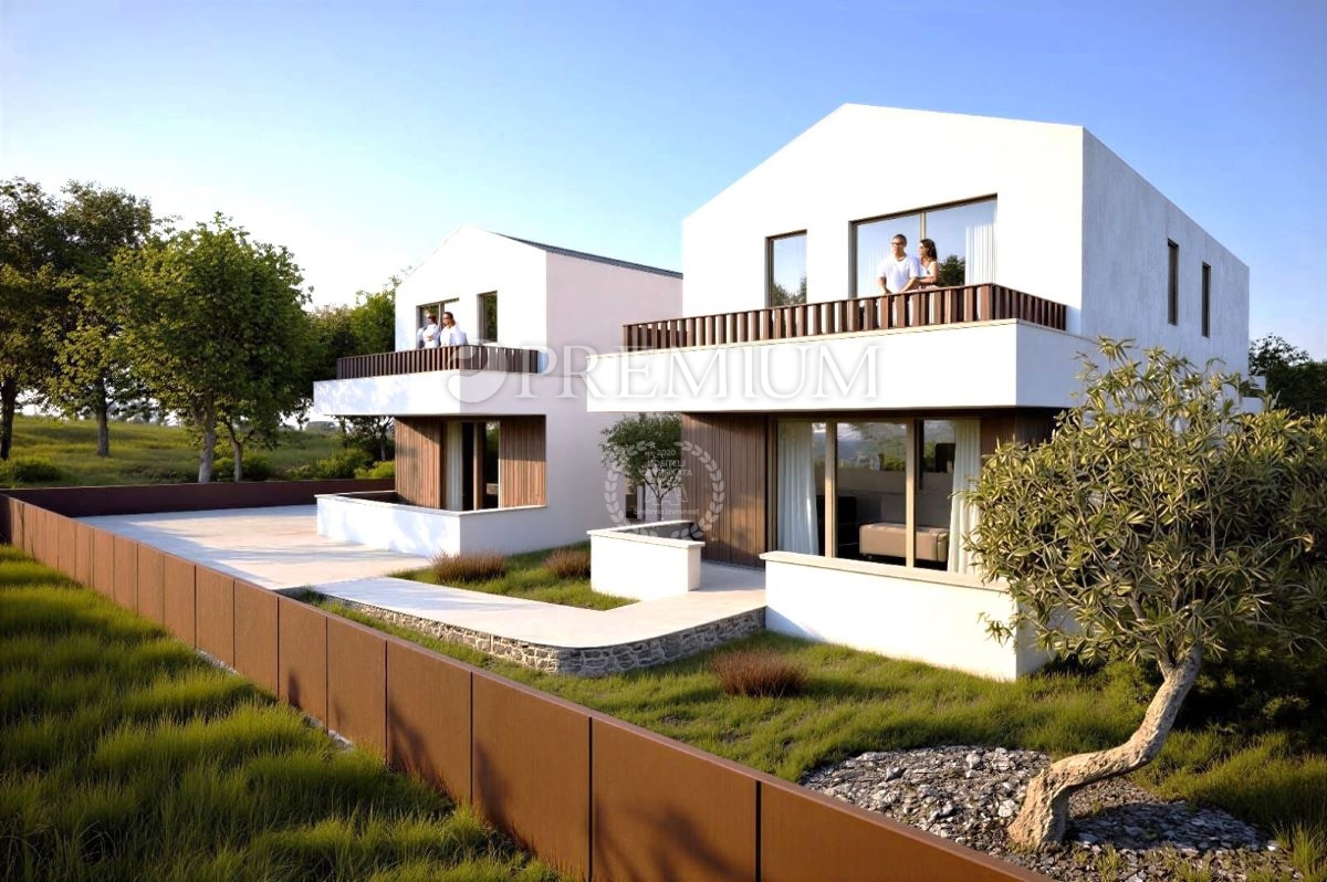 Vrbnik okolica – novogradnja z bazenom!