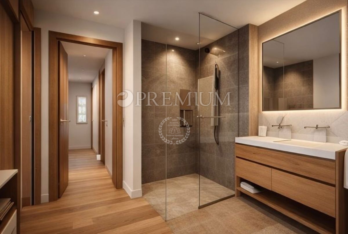 Vrbnik okolica – novogradnja z bazenom!