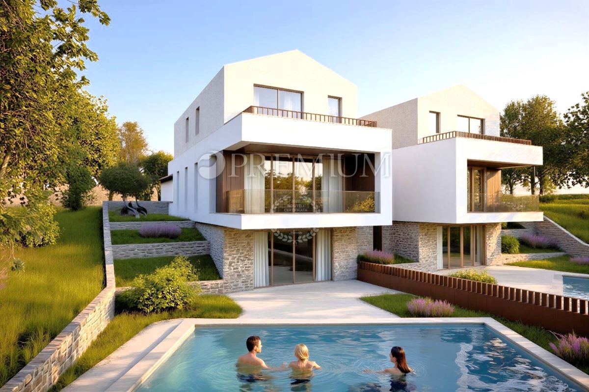 Vrbnik okolica – novogradnja z bazenom!