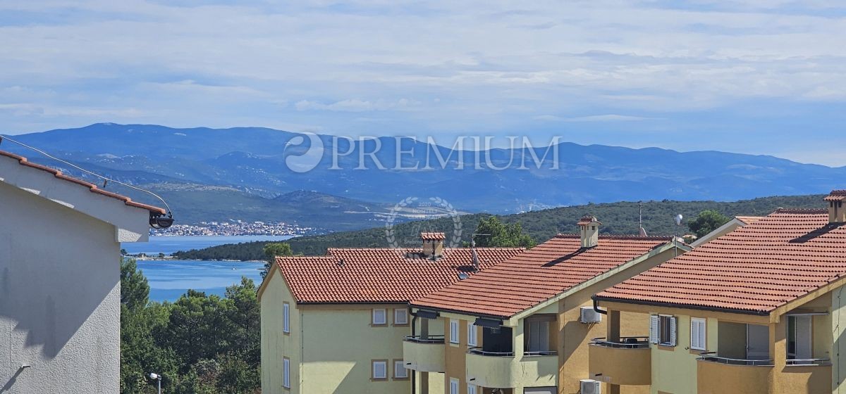 Čižići, apartma z delnim pogledom na morje in vrtom!