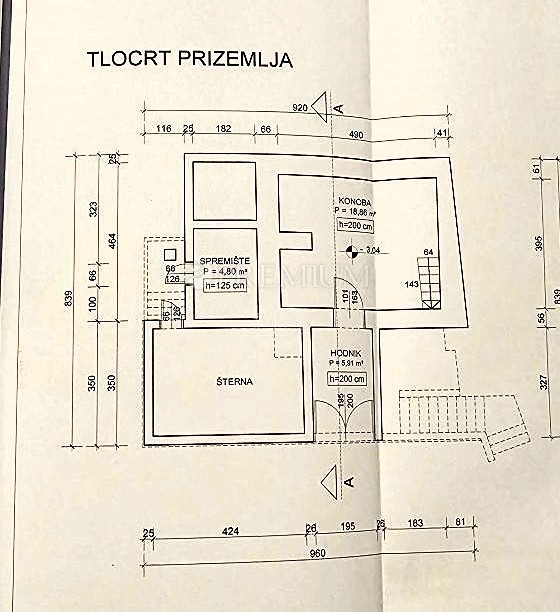 Soline, okolica, dvojna hiša z dvema stanovanjskima enotama!