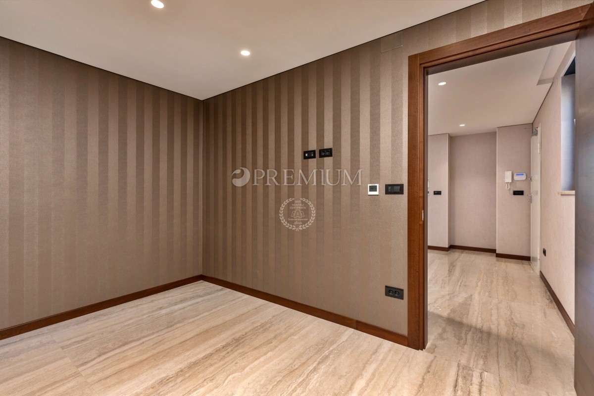 Malinska, prodaja, stanovanje v pritličju novogradnje, z vrtom in bazenom!