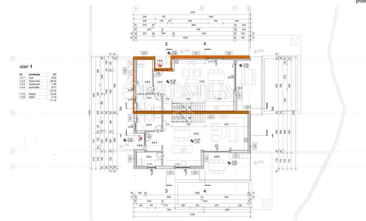 Malinska: Moderna Hiša z Bazenom, 160 m od Morja!