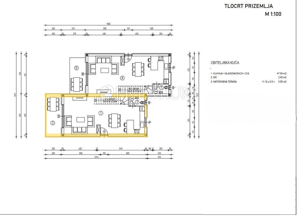 Malinska moderna dvojna hiša novogradnja!