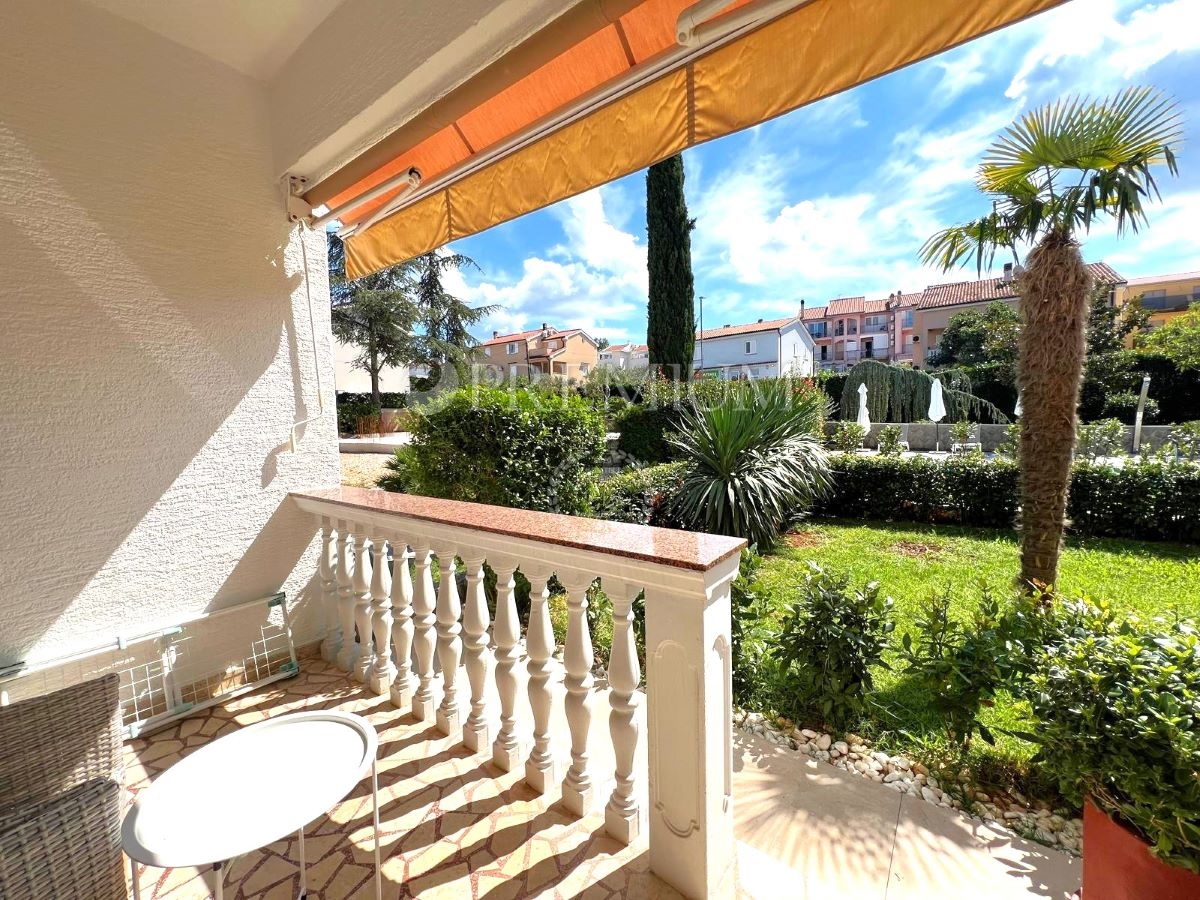 Malinska, stanovanje z vrtom, blizu morja!