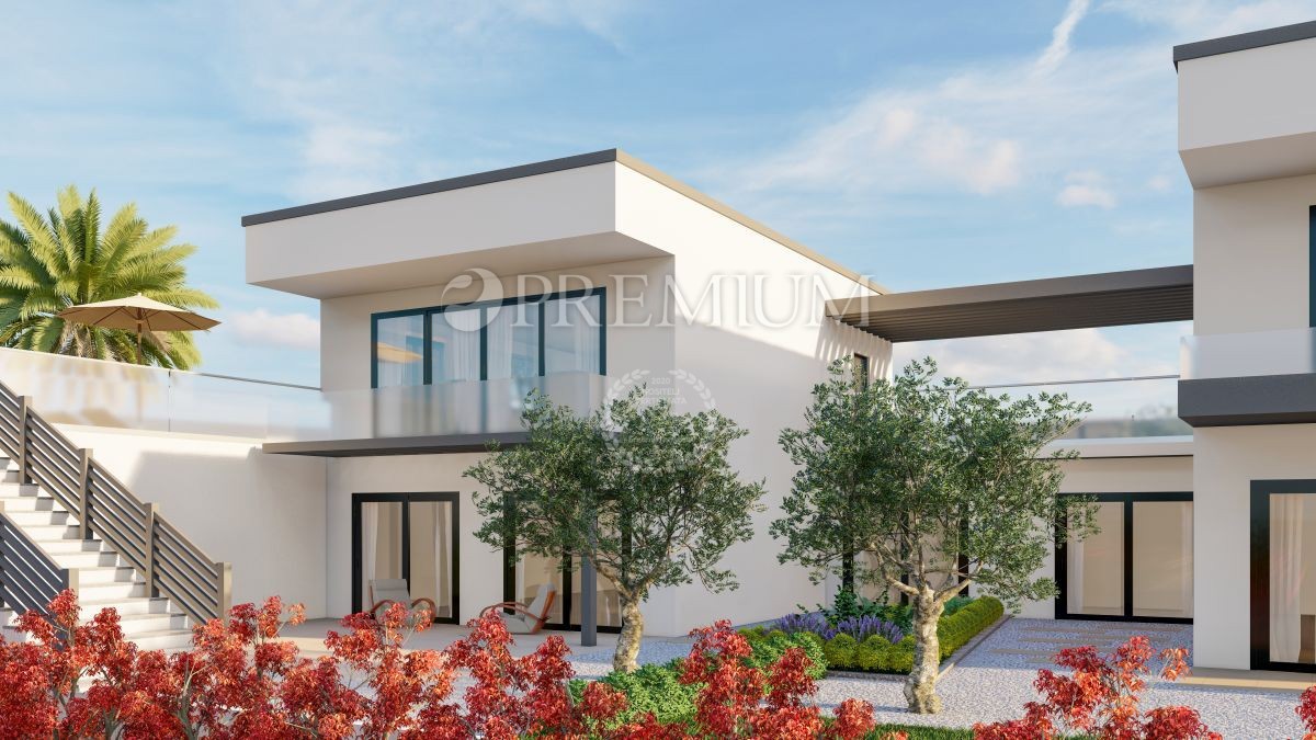 Okolica Krka, moderna novogradnja s strešno teraso!