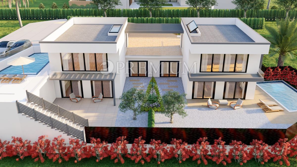 Okolica Krka, moderna novogradnja s strešno teraso!