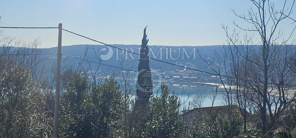 Čižići, prodaja gradbenega zemljišča z razgledom na morje!