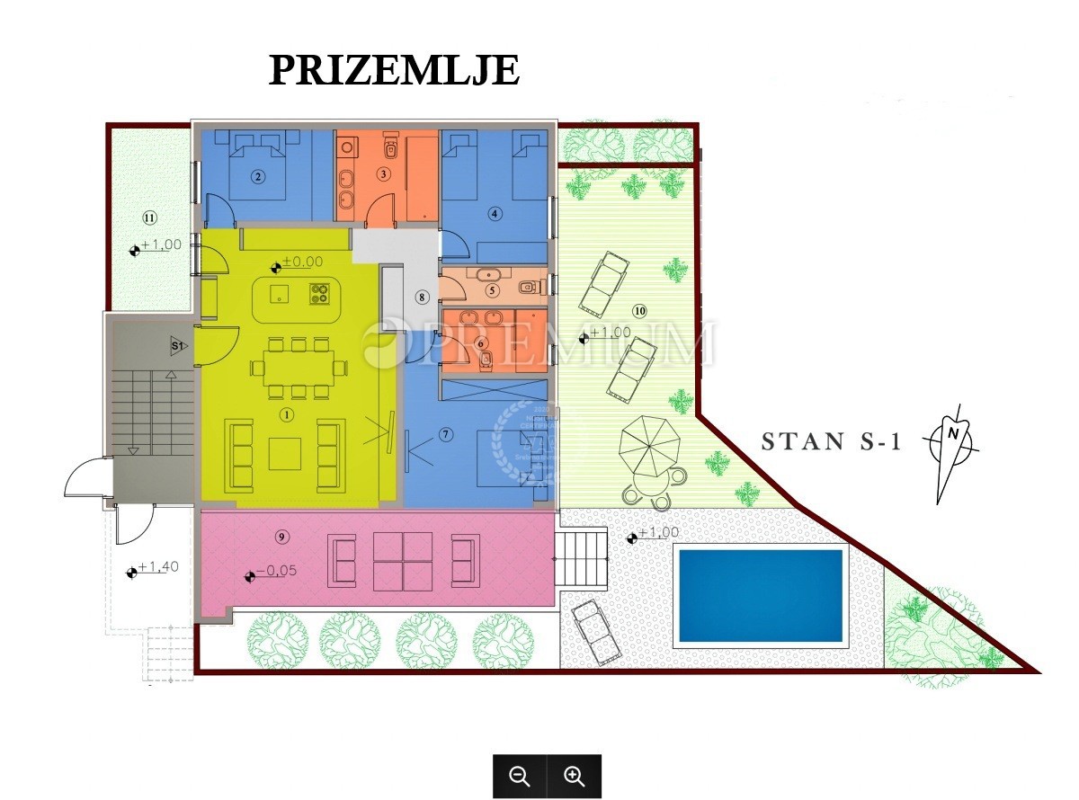 malinska-pritlicni-apartma-z-vrtom-in-bazenom