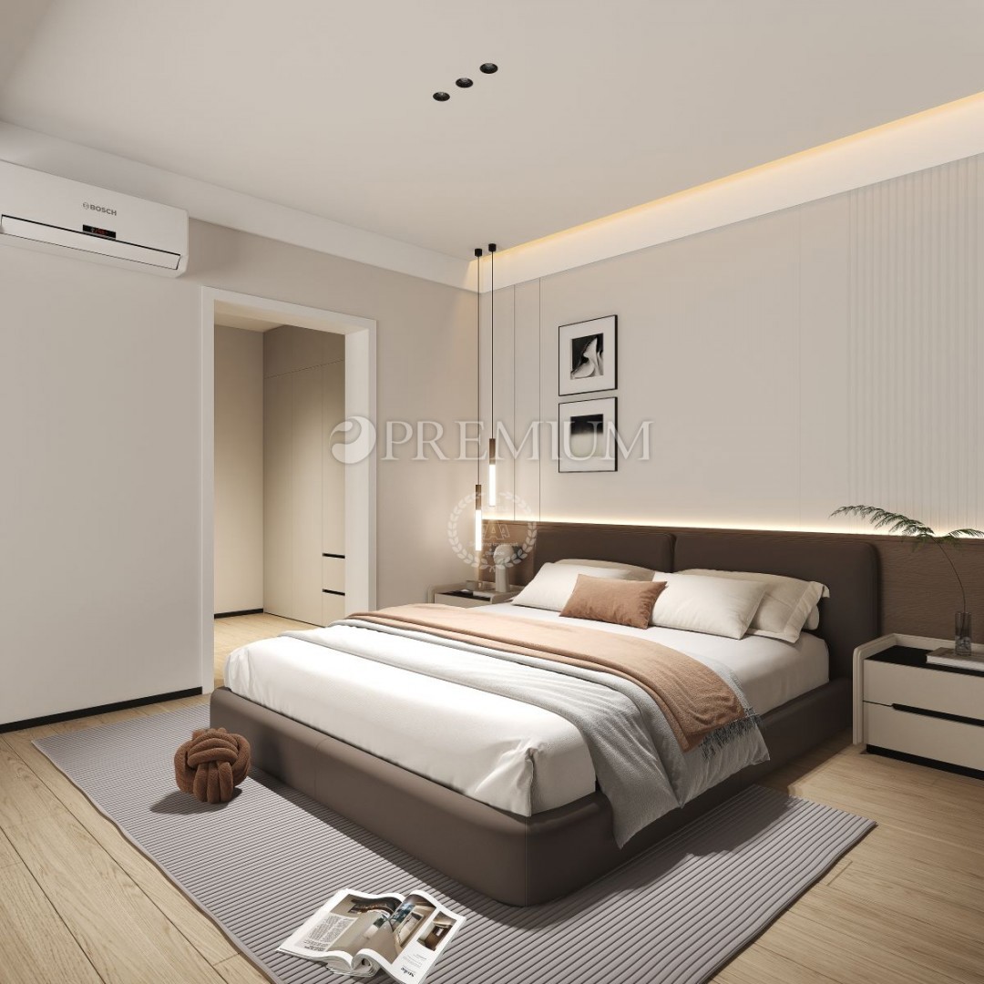 Moderna novogradnja s panoramskim pogledom na morje, blizu Krka!