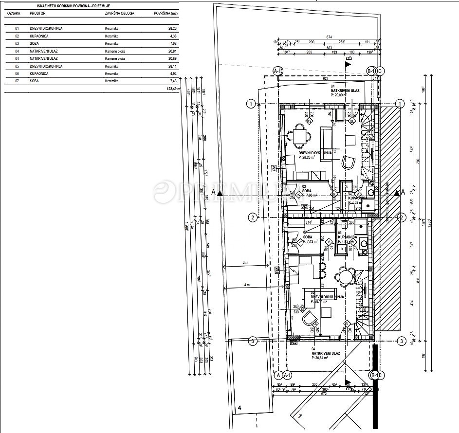 Hiša v okolici Krka s projektom prenove!