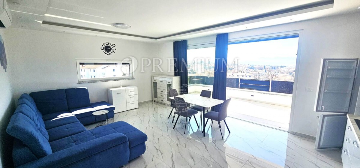 Malinska, moderen apartma z odprtim pogledom na morje!