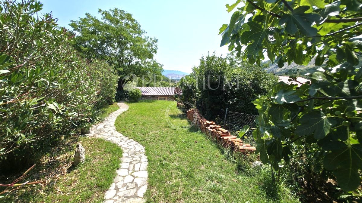 Baška, Draga Bašćanska, dve hiši z razgledom na morje!