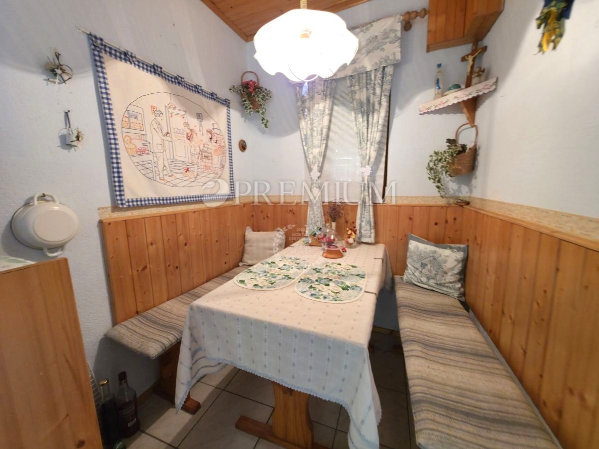 Baška, Draga Bašćanska, dve hiši z razgledom na morje!