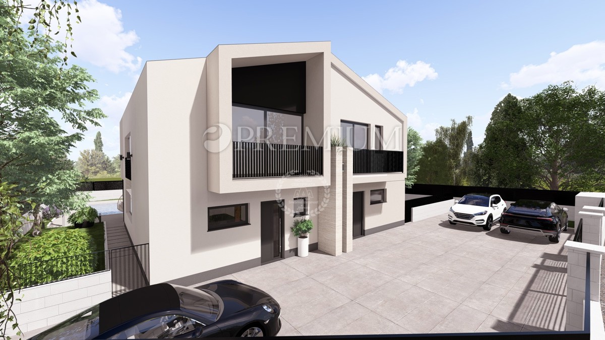 Malinska, nova dvojna hiša s bazenom!