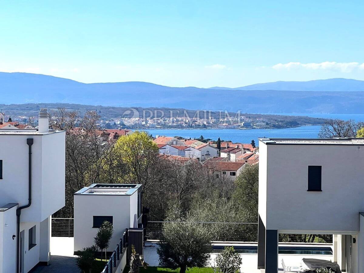 Okolica Malinske, apartma s pogledom na morje!