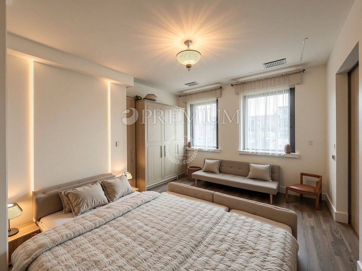 Malinska, apartma, 45 m², 140 m od plaže