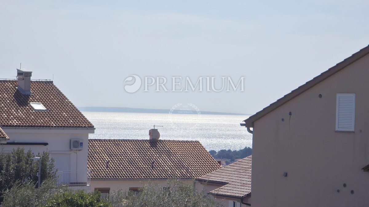 Krk, penthouse s pogledom na morje, novogradnja!